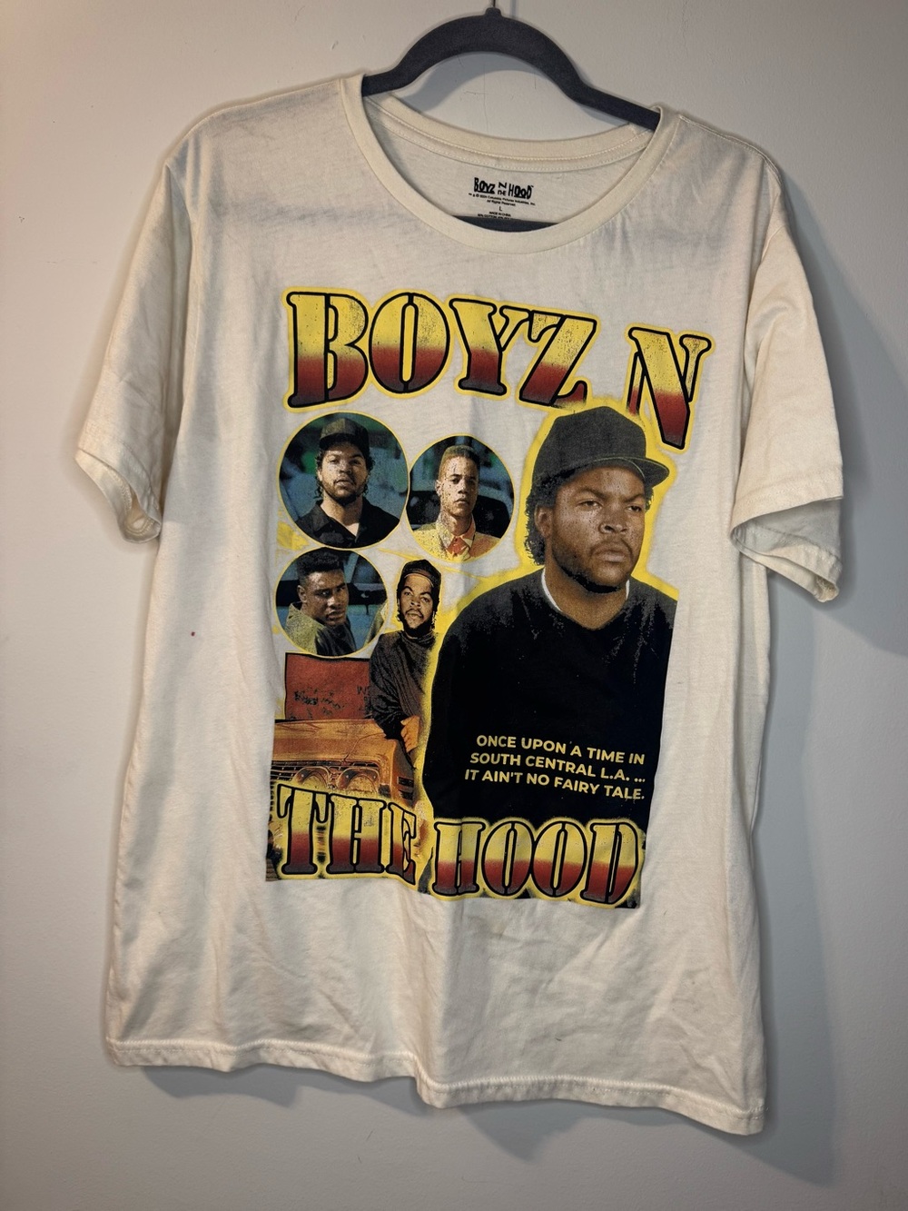 Boyz N the Hood Graphic Tee - White